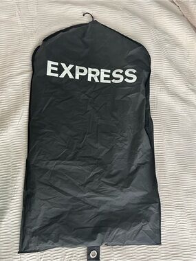 Express Black Garment Cover with White Logo